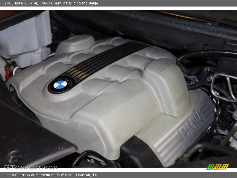 Olivin Green Metallic / Sand Beige 2005 BMW X5 4.4i