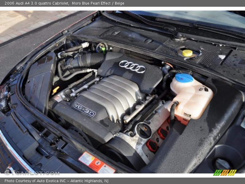  2006 A4 3.0 quattro Cabriolet Engine - 3.0 Liter DOHC 30 Valve VVT V6