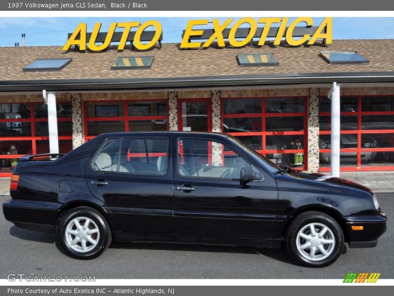 Black / Black 1997 Volkswagen Jetta GLS Sedan