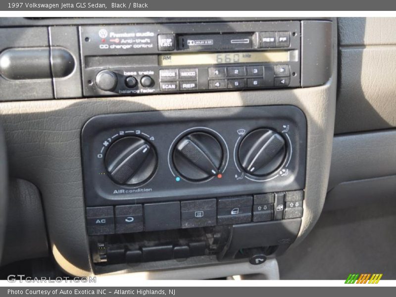 Controls of 1997 Jetta GLS Sedan