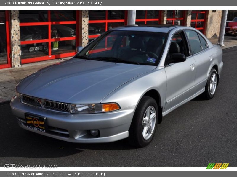 Sterling Silver Metallic / Gray 2000 Mitsubishi Galant ES