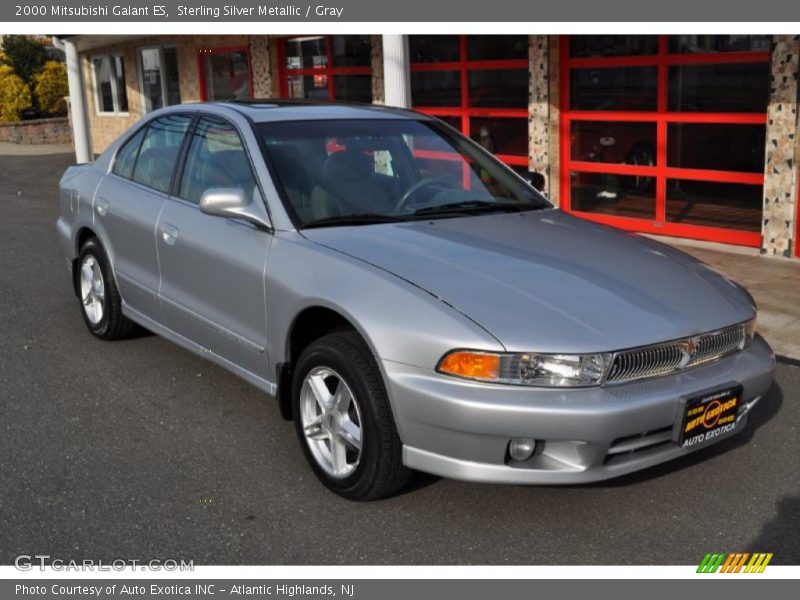Sterling Silver Metallic / Gray 2000 Mitsubishi Galant ES