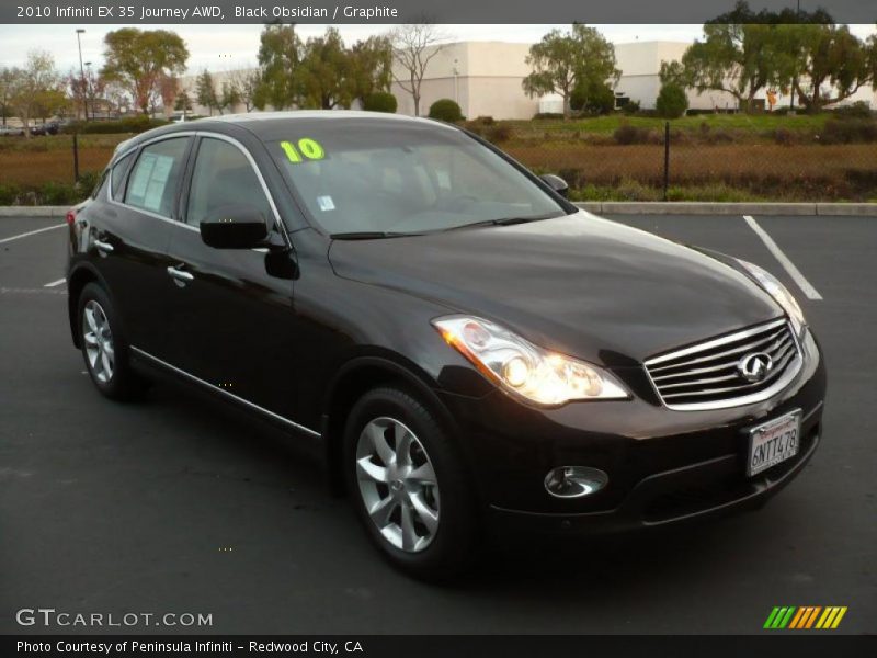 Front 3/4 View of 2010 EX 35 Journey AWD