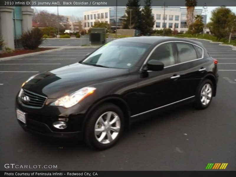 Black Obsidian / Graphite 2010 Infiniti EX 35 Journey AWD