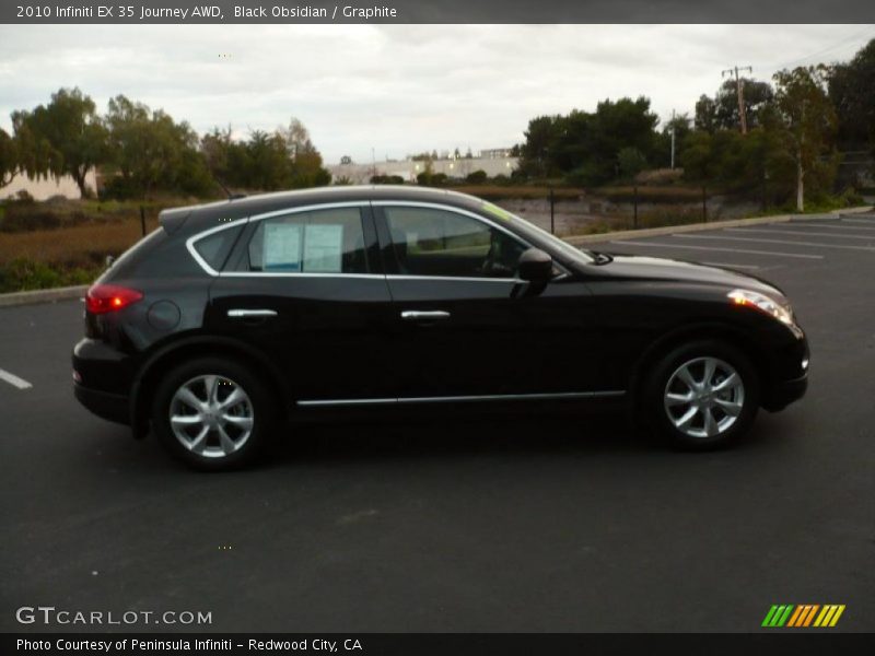 Black Obsidian / Graphite 2010 Infiniti EX 35 Journey AWD