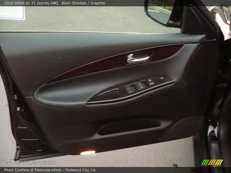 Black Obsidian / Graphite 2010 Infiniti EX 35 Journey AWD