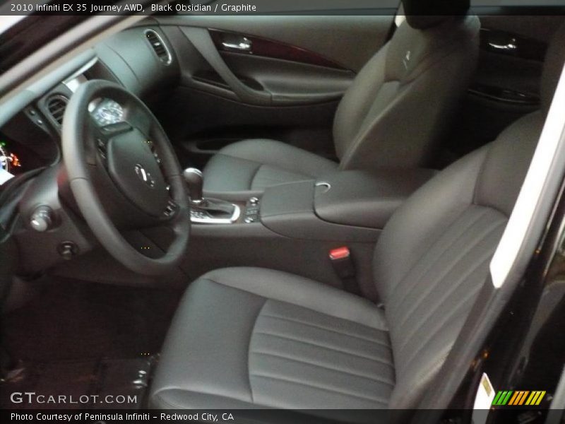 Black Obsidian / Graphite 2010 Infiniti EX 35 Journey AWD