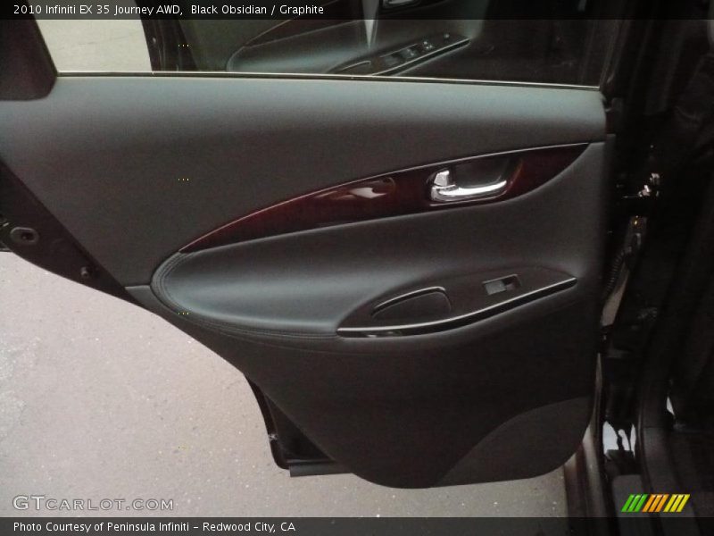Black Obsidian / Graphite 2010 Infiniti EX 35 Journey AWD