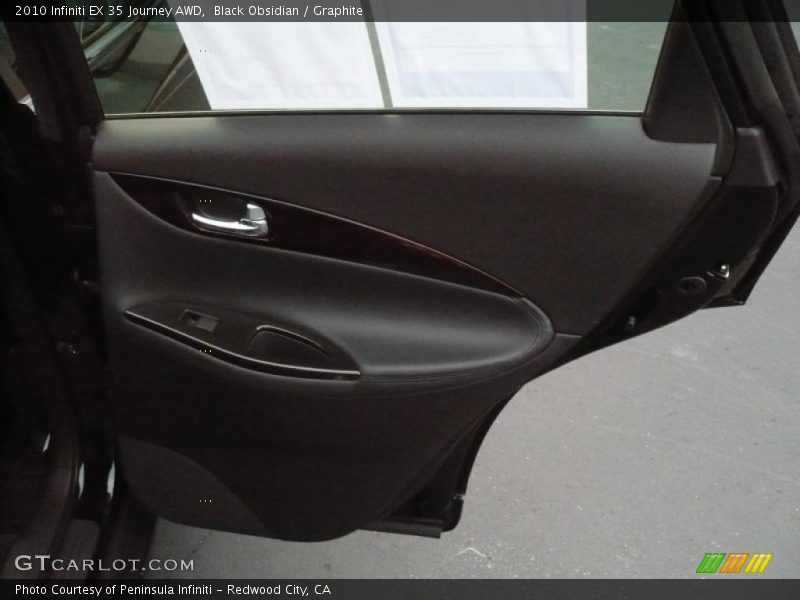 Black Obsidian / Graphite 2010 Infiniti EX 35 Journey AWD
