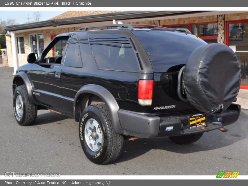 Black / Graphite 1998 Chevrolet Blazer LS 4x4