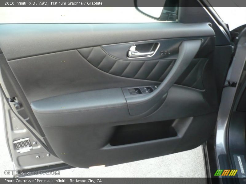 Door Panel of 2010 FX 35 AWD
