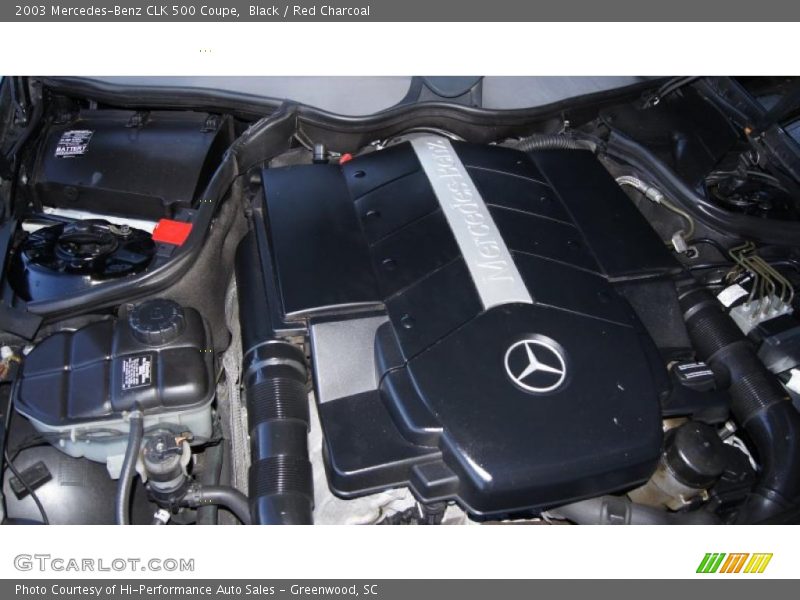  2003 CLK 500 Coupe Engine - 5.0 Liter SOHC 24-Valve V8