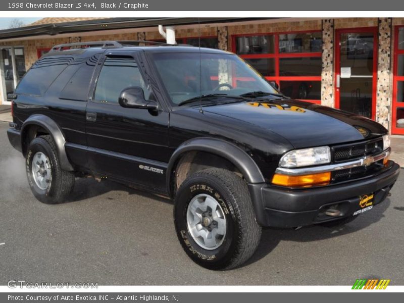 Black / Graphite 1998 Chevrolet Blazer LS 4x4