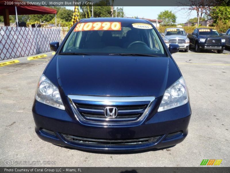 Midnight Blue Pearl / Gray 2006 Honda Odyssey EX