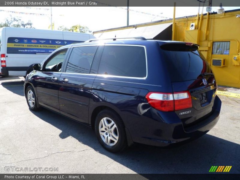 Midnight Blue Pearl / Gray 2006 Honda Odyssey EX
