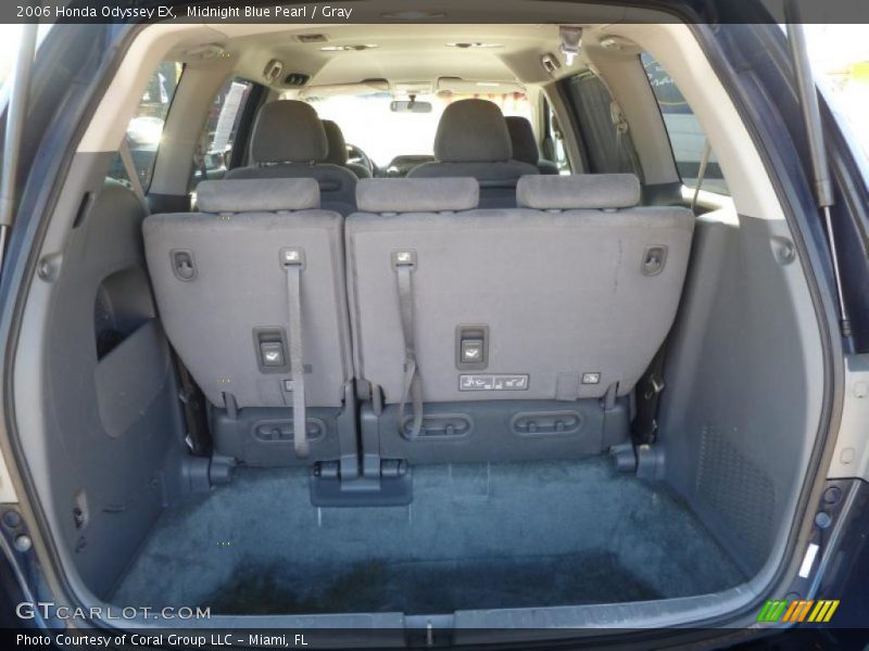Midnight Blue Pearl / Gray 2006 Honda Odyssey EX