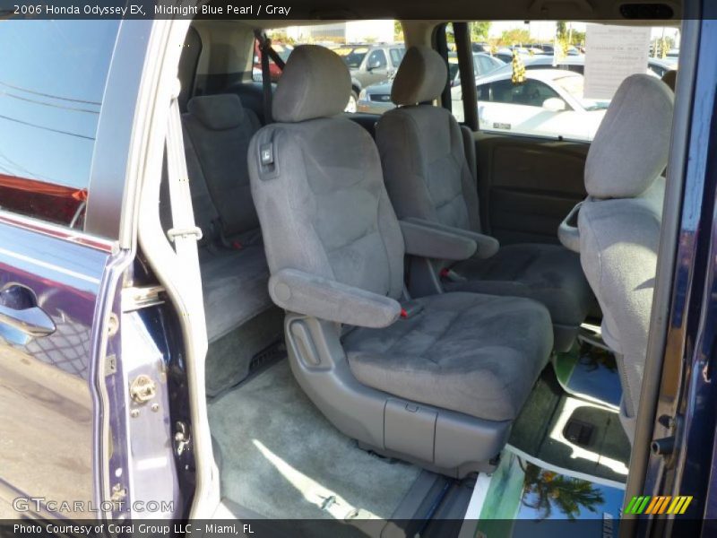 Midnight Blue Pearl / Gray 2006 Honda Odyssey EX