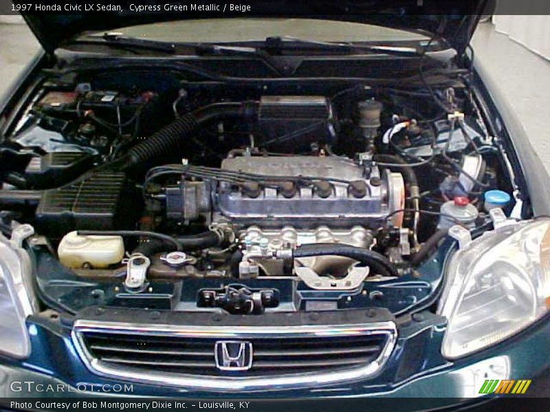  1997 Civic LX Sedan Engine - 1.6 Liter SOHC 16-Valve 4 Cylinder