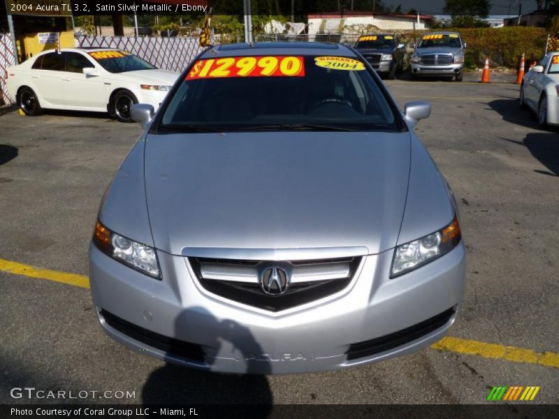 Satin Silver Metallic / Ebony 2004 Acura TL 3.2