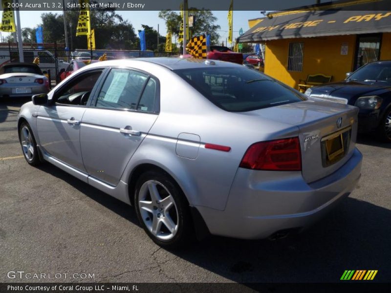 Satin Silver Metallic / Ebony 2004 Acura TL 3.2