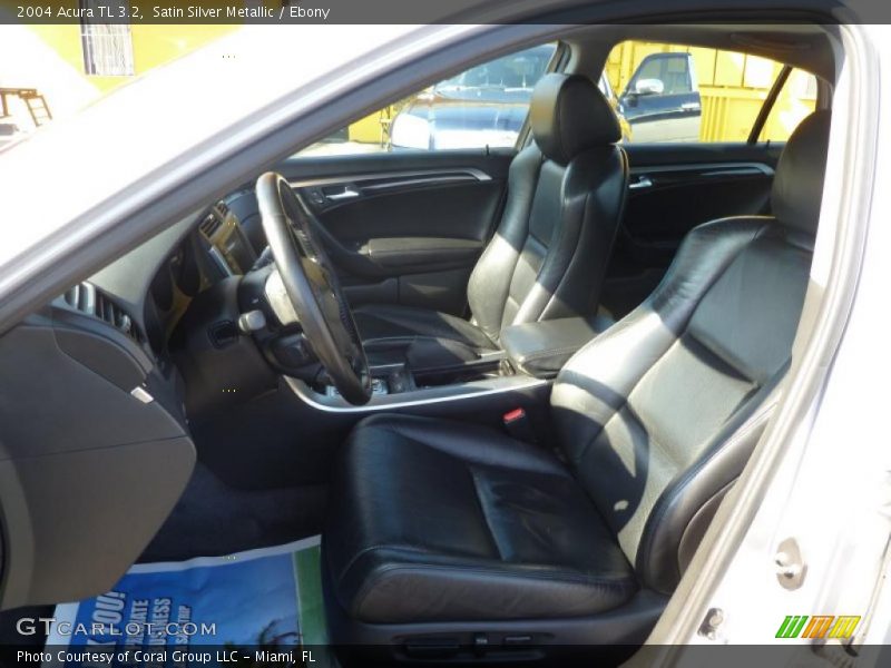 Satin Silver Metallic / Ebony 2004 Acura TL 3.2