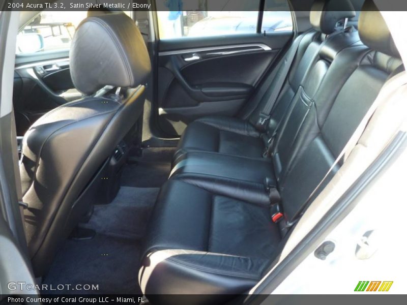 Satin Silver Metallic / Ebony 2004 Acura TL 3.2