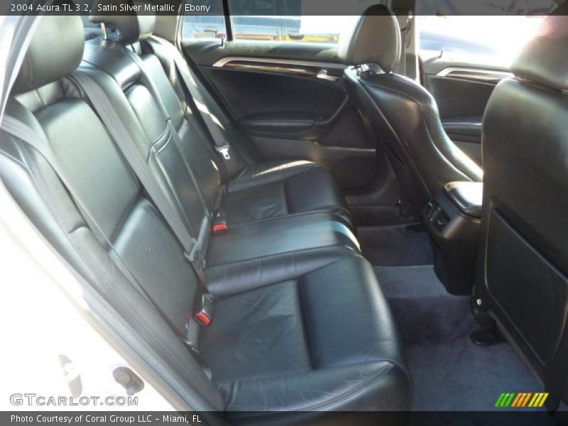 Satin Silver Metallic / Ebony 2004 Acura TL 3.2