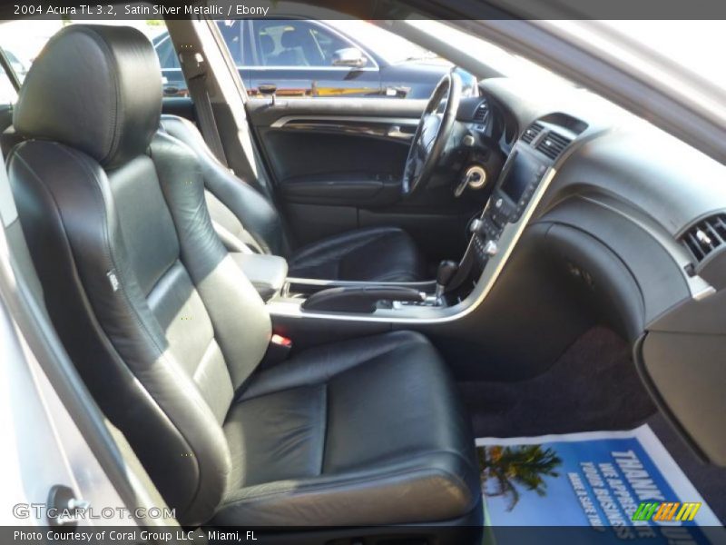 Satin Silver Metallic / Ebony 2004 Acura TL 3.2