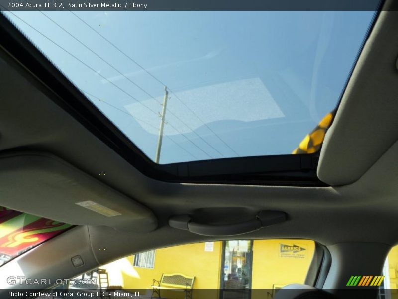 Satin Silver Metallic / Ebony 2004 Acura TL 3.2