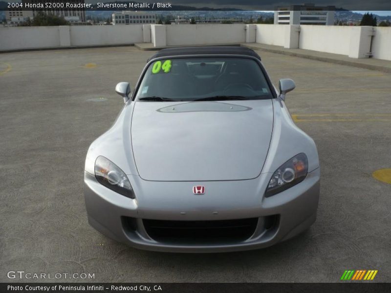 Silverstone Metallic / Black 2004 Honda S2000 Roadster