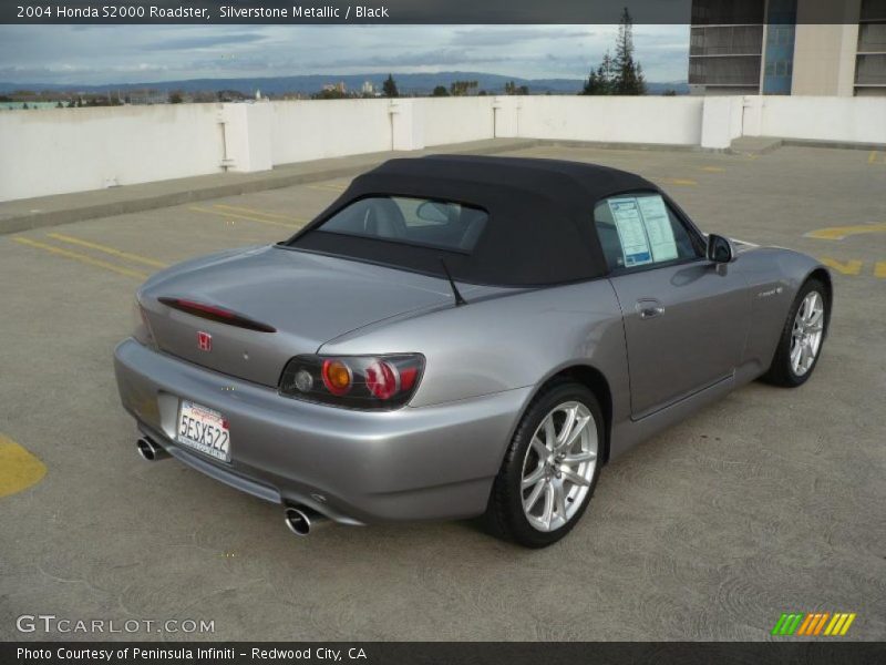 Silverstone Metallic / Black 2004 Honda S2000 Roadster