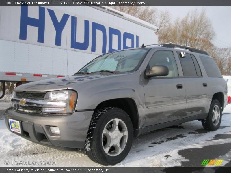 Graystone Metallic / Light Cashmere/Ebony 2006 Chevrolet TrailBlazer EXT LS 4x4