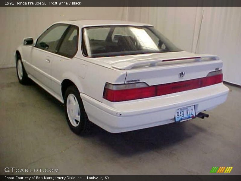 Frost White / Black 1991 Honda Prelude Si