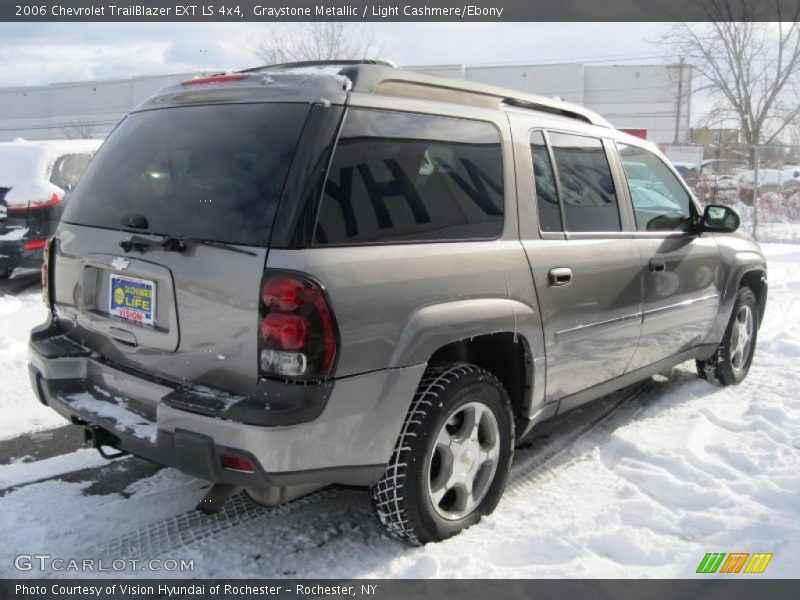 Graystone Metallic / Light Cashmere/Ebony 2006 Chevrolet TrailBlazer EXT LS 4x4