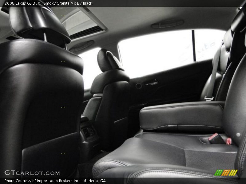 Smoky Granite Mica / Black 2008 Lexus GS 350