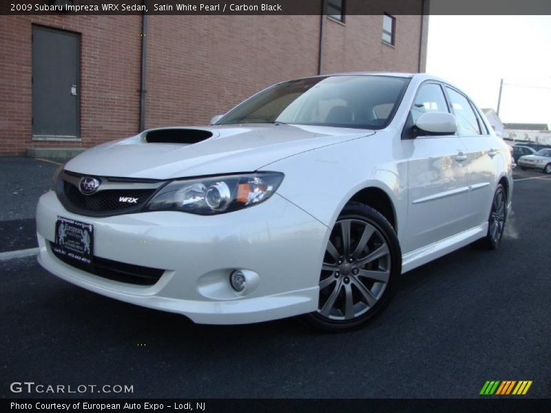 Front 3/4 View of 2009 Impreza WRX Sedan