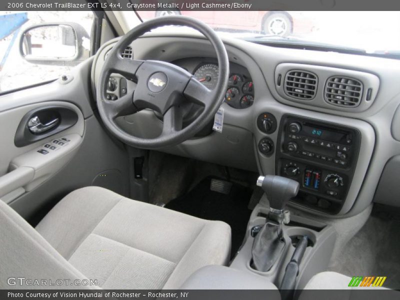 Graystone Metallic / Light Cashmere/Ebony 2006 Chevrolet TrailBlazer EXT LS 4x4