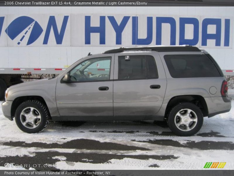 Graystone Metallic / Light Cashmere/Ebony 2006 Chevrolet TrailBlazer EXT LS 4x4