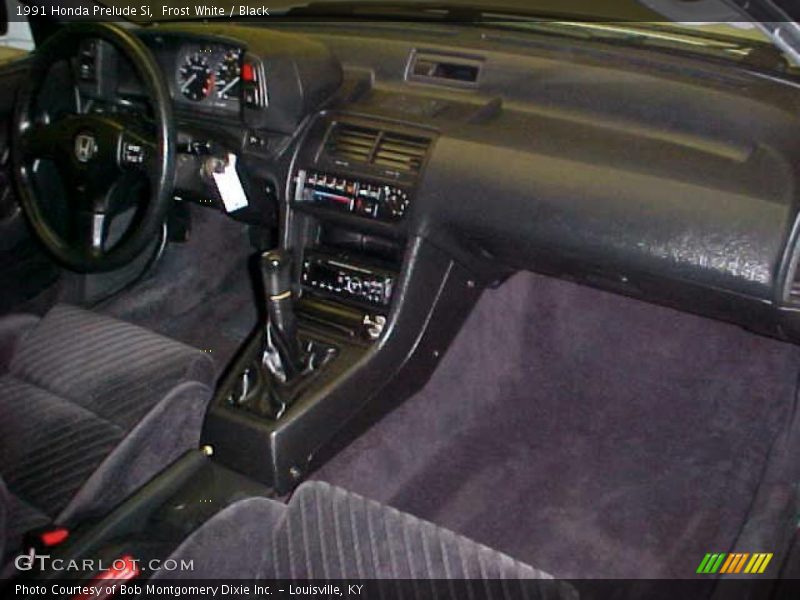  1991 Prelude Si Black Interior