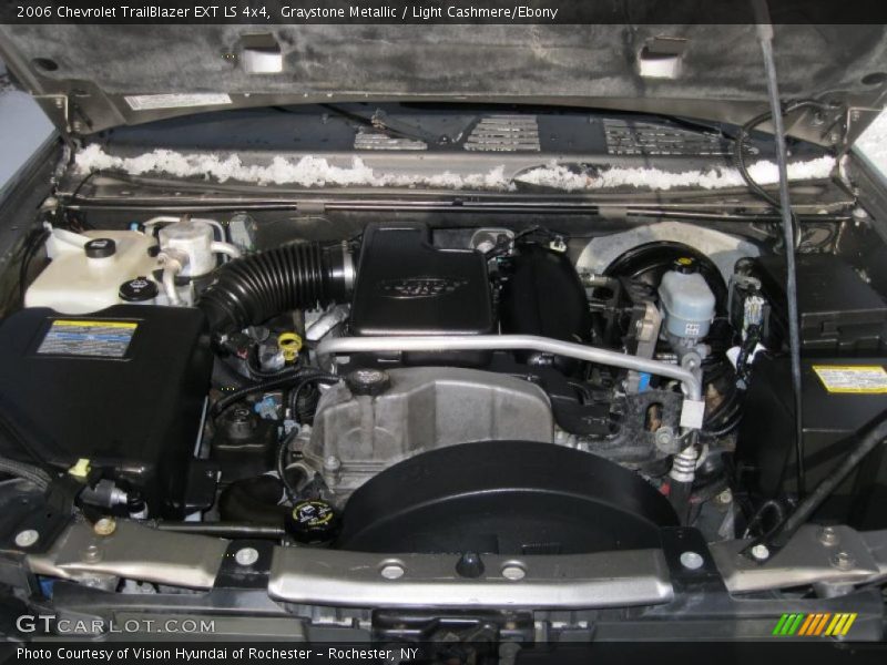 Graystone Metallic / Light Cashmere/Ebony 2006 Chevrolet TrailBlazer EXT LS 4x4
