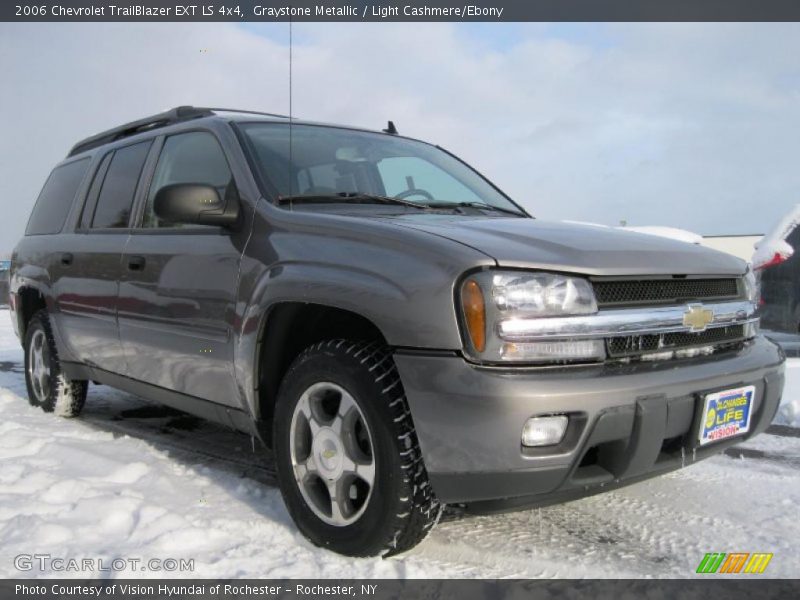 Graystone Metallic / Light Cashmere/Ebony 2006 Chevrolet TrailBlazer EXT LS 4x4