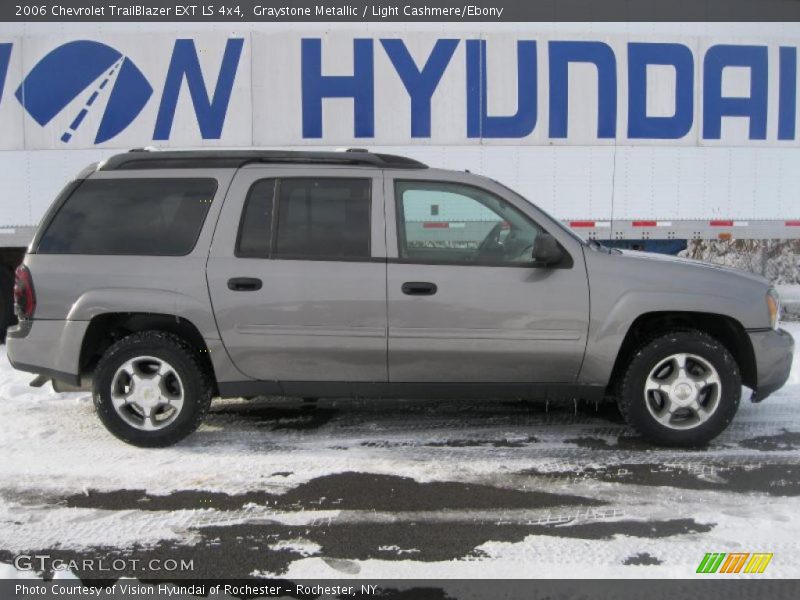 Graystone Metallic / Light Cashmere/Ebony 2006 Chevrolet TrailBlazer EXT LS 4x4