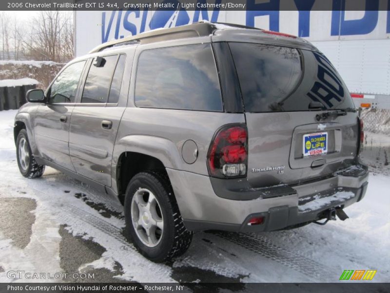 Graystone Metallic / Light Cashmere/Ebony 2006 Chevrolet TrailBlazer EXT LS 4x4