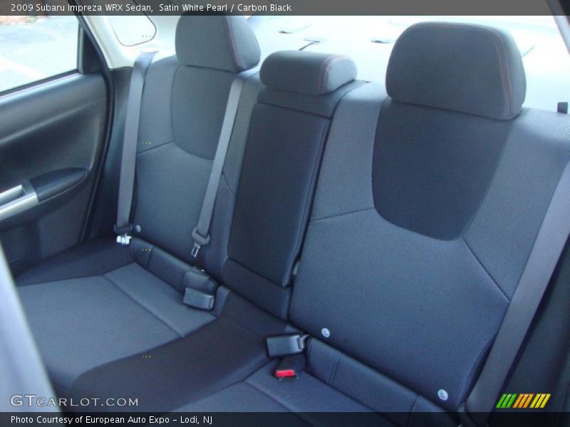  2009 Impreza WRX Sedan Carbon Black Interior