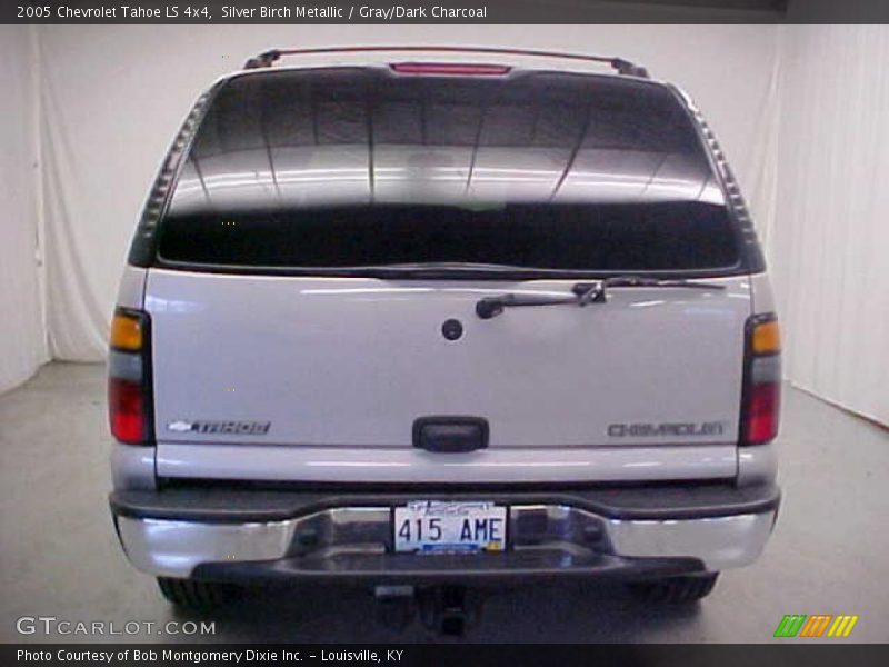 Silver Birch Metallic / Gray/Dark Charcoal 2005 Chevrolet Tahoe LS 4x4