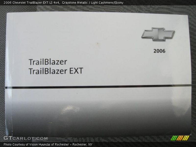 Graystone Metallic / Light Cashmere/Ebony 2006 Chevrolet TrailBlazer EXT LS 4x4