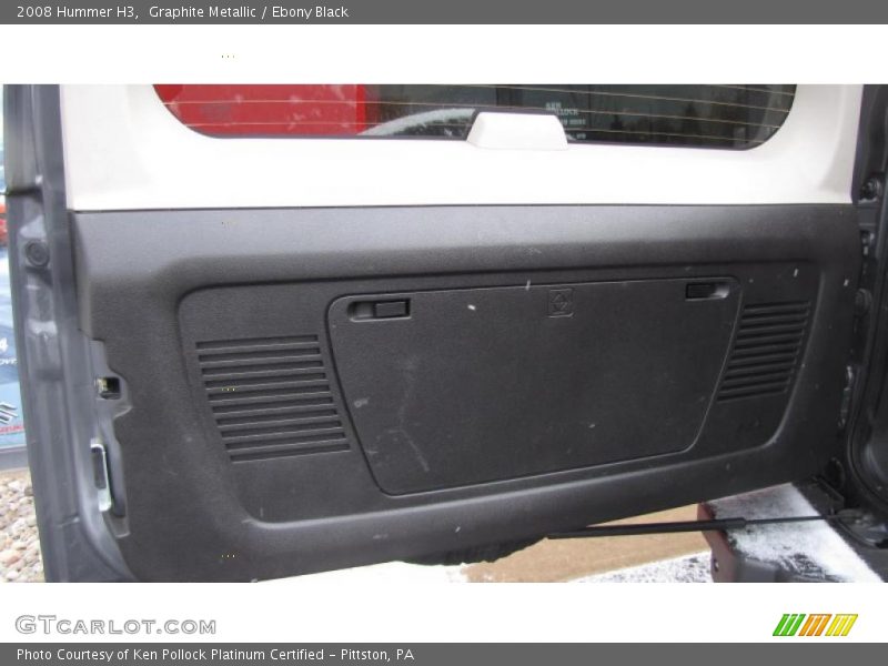 Graphite Metallic / Ebony Black 2008 Hummer H3
