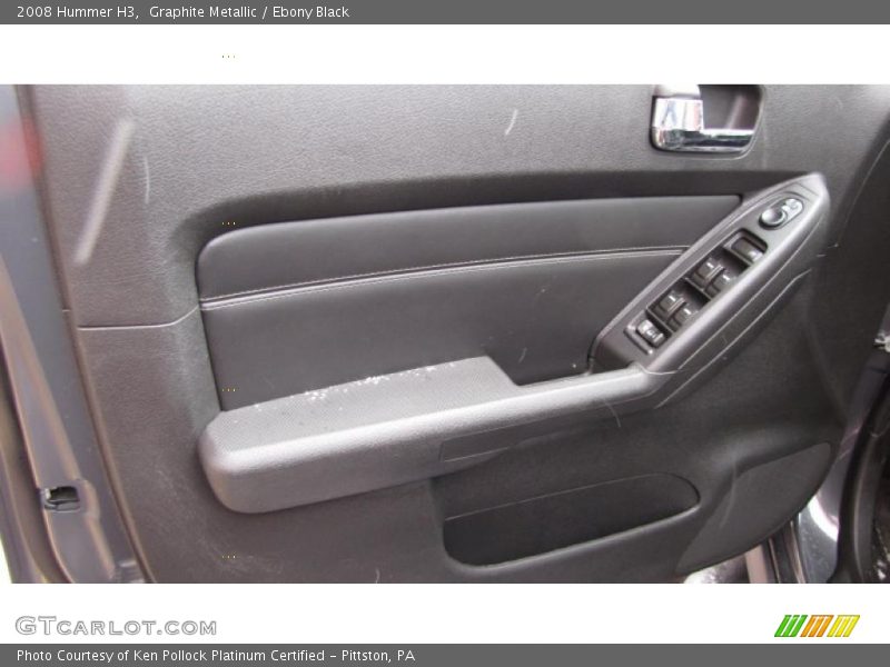 Graphite Metallic / Ebony Black 2008 Hummer H3