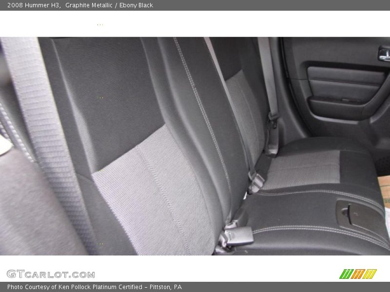 Graphite Metallic / Ebony Black 2008 Hummer H3