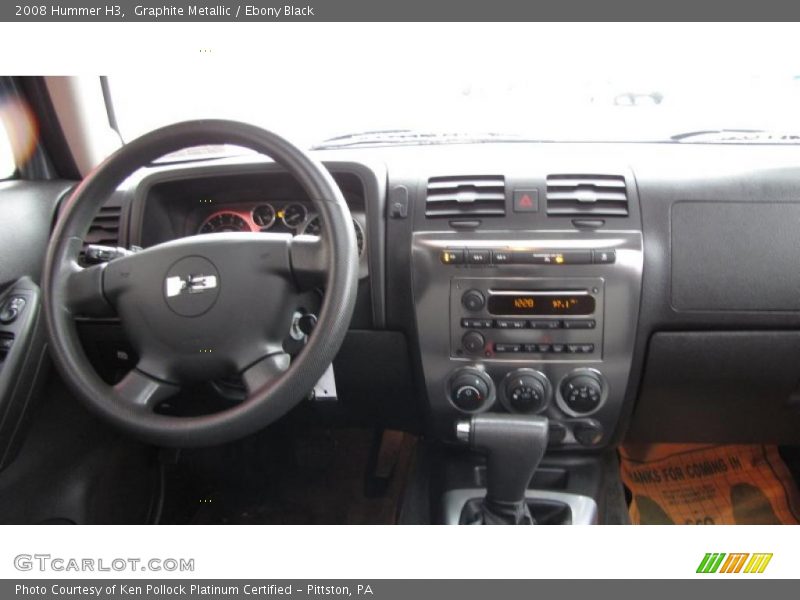 Graphite Metallic / Ebony Black 2008 Hummer H3